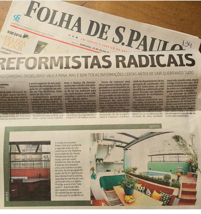 capa do jornal folha de São Paulo